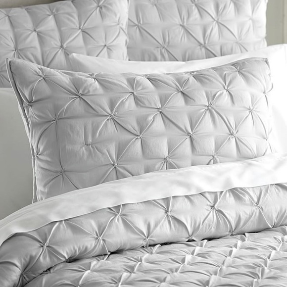 Pottery Barn Bedding Pottery Barn Isabelle Tufted Voile Euro Sham